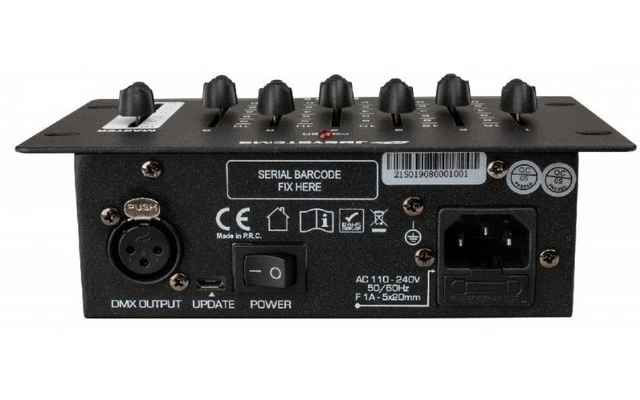 JBSYSTEMS EZ-CON 6 CONTROLADOR DMX 6CH 