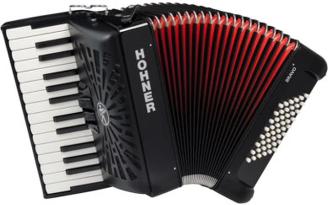 Hohner BRAVO II 48 BK NEW