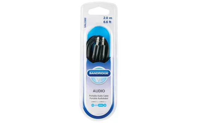 Cable para Audio Portátil 2.0 m