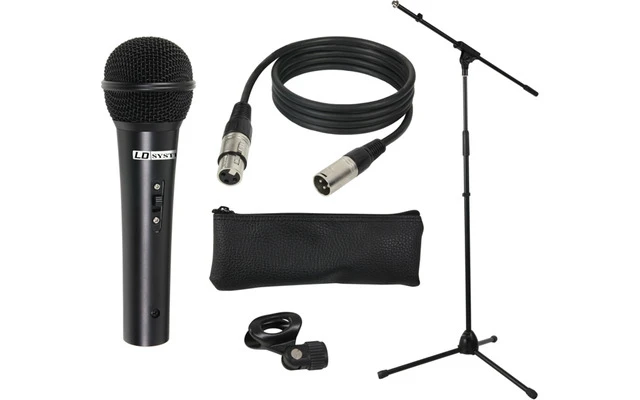 LD Systems MIC SET 1 - Micrófono y Soporte