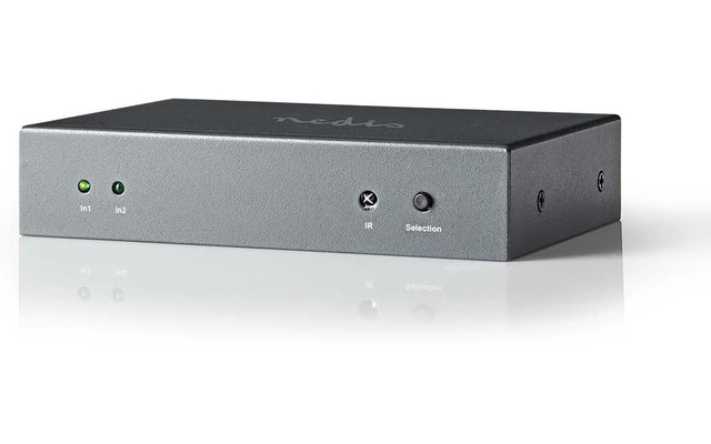 Conmutador HDMI™ - 2 puertos - 2 entradas HDMI™ - 1 salida HDMI™ - Nedis VSWI3412AT