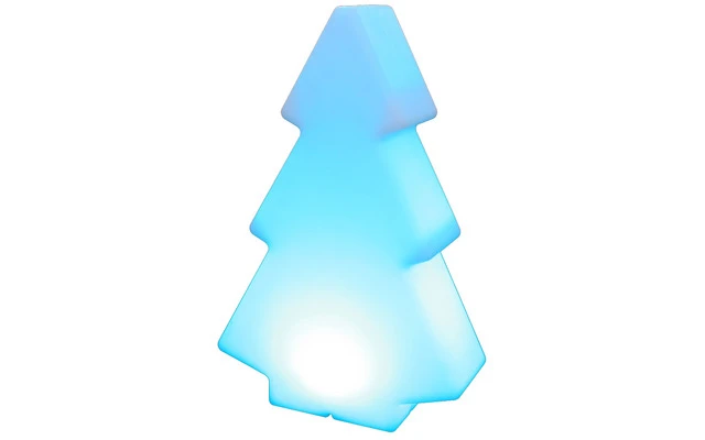 Arbol de Navidad LED S - Con batería recargable , iluminación LED y mando a control , 53 cm de a