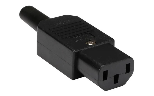 Conector AC hembra - para cable - 10 A