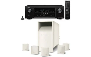 Denon AVR-X520 + Bose AcoustiMass 6 V Blanca