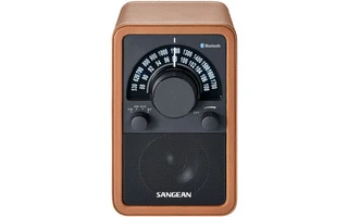 Sangean WR15BT Cuero Marrón