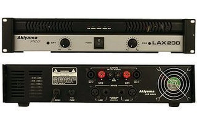 Etapa de potencia LAX-200 Akiyama 225W X 2 (4 OHM)