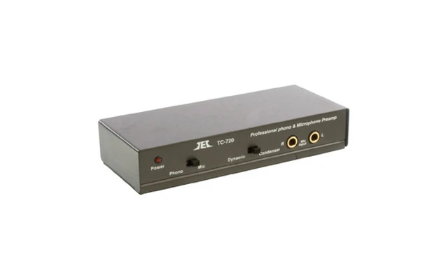 Preamplificador para audio y micrófono profesional TC-720