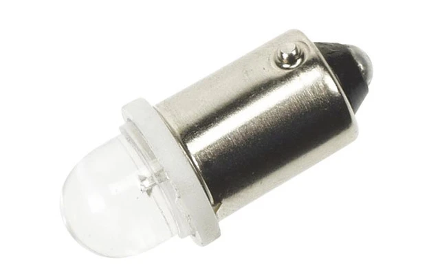 Lámpara LED de coche 12V, 1 LED blanco (2 uds./blster) - 1500mcd