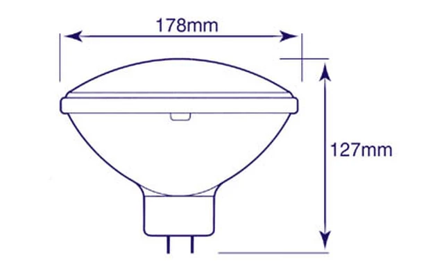 Sylvania PAR56 300W / 240V, GX16D