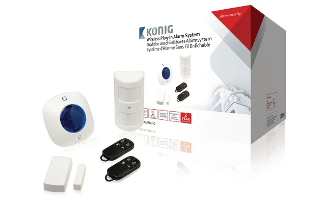 Sistema de alama inalámbrico conectado - König SAS-ALARM310
