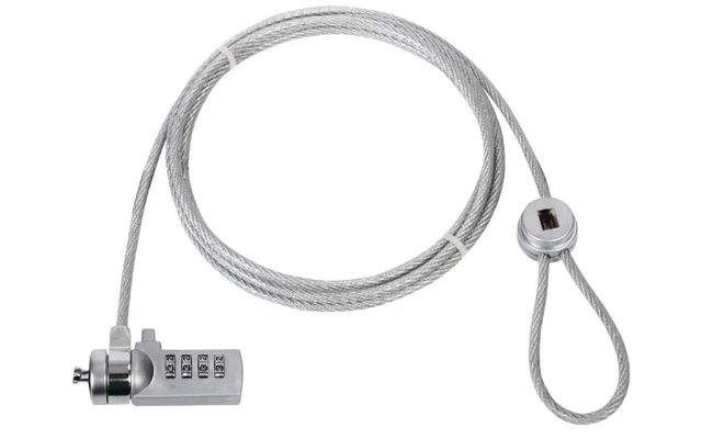 Candado universal por combinación para PC portátil de 1.80 m - König CMP-SAFE4