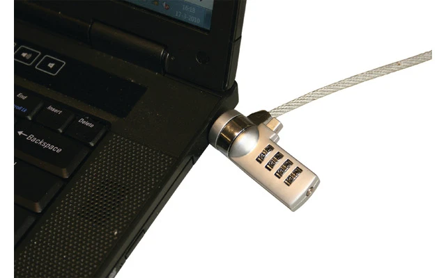 Candado universal por combinación para PC portátil de 1.80 m - König CMP-SAFE4