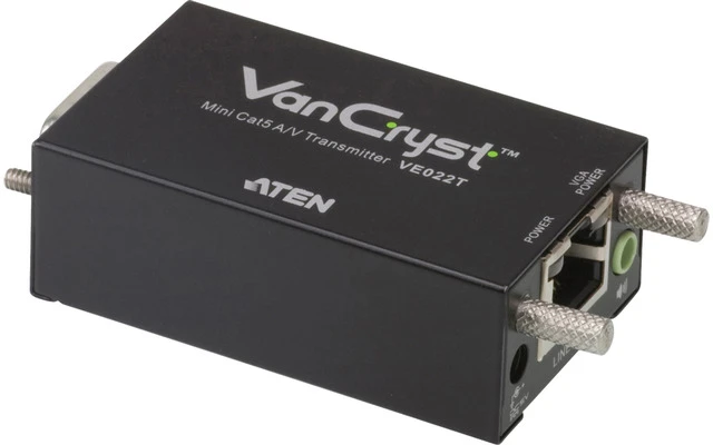 Mini alargador VGA A/V sobre Cat. 5e/6