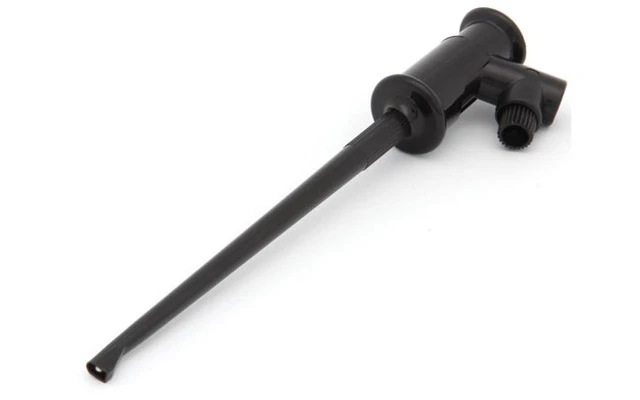PUNTAS DE PRUEBA 135 mm PARA CONEXIÓN DE CABLE - NEGRA