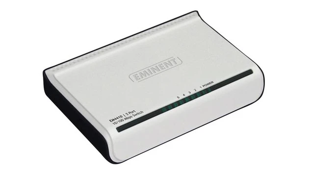 Switch de 5 puertos 10/100Mbps
