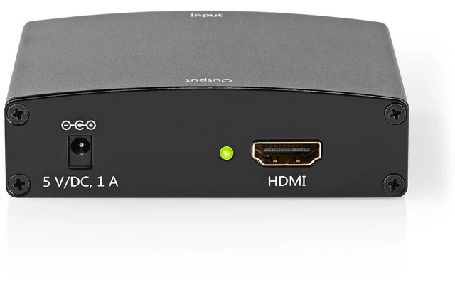 Conversor VGA a HDMI™ - Unidireccional - VGA + 2x Entradas RCA (I/D) - Salida HDMI™ - Nedis VCON