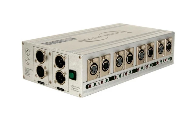 DISTRIBUIDOR DMX DE 4 VÍAS