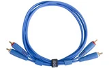 UDG Ultimate Audio Cable Set RCA - RCA Azul Straight 3 metros