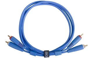 UDG Ultimate Audio Cable Set RCA - RCA Azul Straight 3 metros