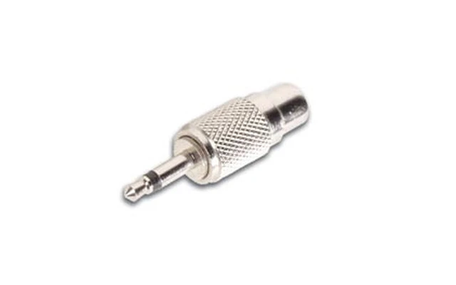Conector RCA Hembra a Jack Macho mono 3.5mm - Metalico
