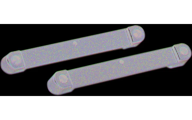 Adam Hall Hardware 3472 H - Fijaciones de plástico para Trolley 3472 (dos)