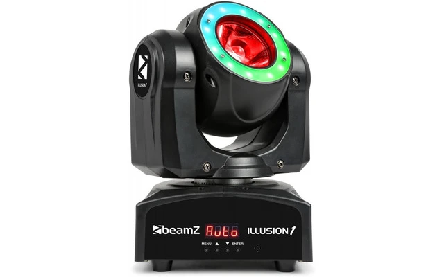 BeamZ Illusion 1 LED Beam con anillo de LED