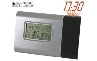RELOJ CON PROYECCIÓN DE LA HORA