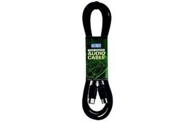 Adam Hall - Cable MIDI económico 3m Negro