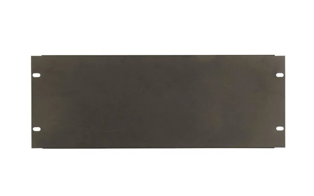 Panel frontal para Rack 19", 4U, espesor 1mm, negro