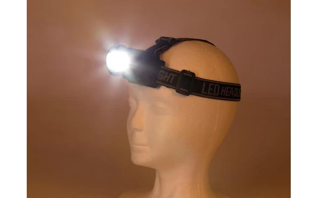 Linterna frontal - LED COB de 3W - 90 lm