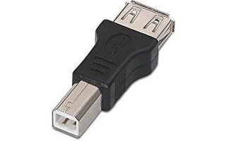 Adaptador USB - Hembra A / Macho B