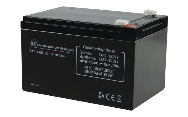 Batería de ácido de plomo 12 V 12 Ah