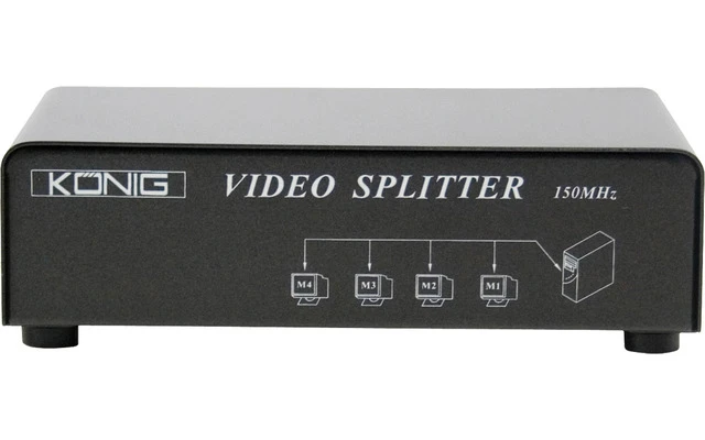 Multiplicador VGA de 4 puertos KÖNIG