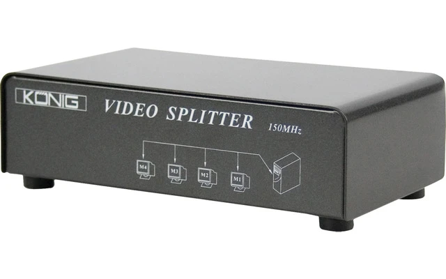 Multiplicador VGA de 4 puertos KÖNIG