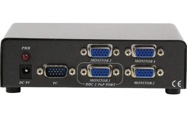 Multiplicador VGA de 4 puertos KÖNIG