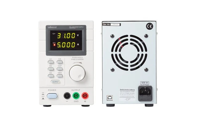 Fuente de alimentación para laboratorio programable 0-30V DC / 5A Máx