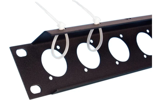Adam Hall 872215 - Panel de 12 XLR para Rack