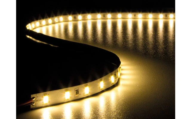 Cinta de LEDs Flexible - Color blanco cálido 3500K - 300 LEDs - 5m - 24v
