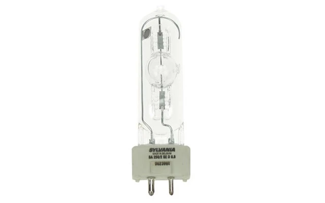 Bombilla de descarga Sylvania 250W/95V, MSD, GY9.5, 2000 Horas