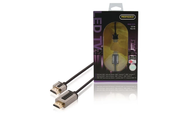 Cable High Speed HDMI con interconexión Ethernet de 5.00 m