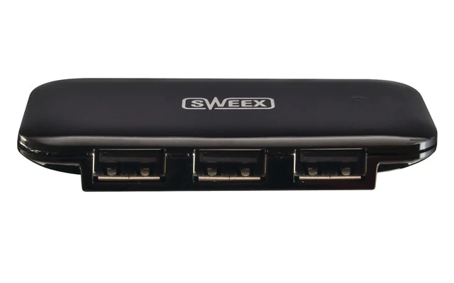 Sweex Concentrador USB de 4 puertos alimentado