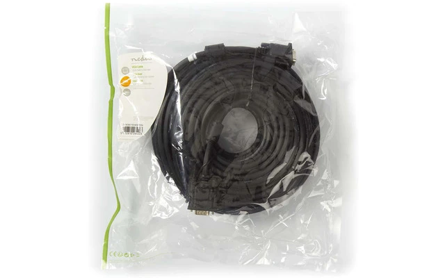 Cable VGA - VGA Macho - VGA Macho - 30 m - Negro