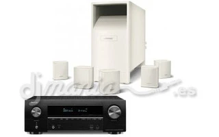 Denon AVR 1600 + Bose AcoustiMass 6 Blanco