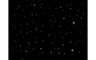 Showtec Star Sky II DMX - LED RGB / Fondo Negro