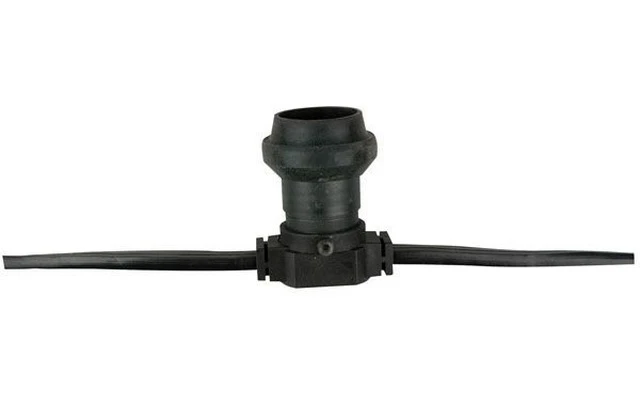 Showtec BeltLight E27, Negro , Cable IP44 , 50 metros , Sin lámparas