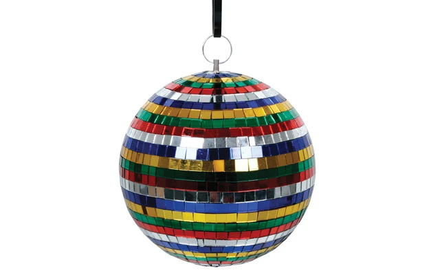 Bola de espejos de colores 20 cm