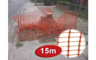 CERCADO DE SEGURIDAD DE PLÁSTICO