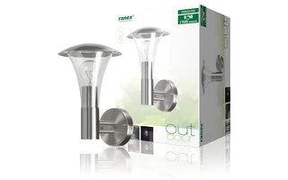 Aplique de pared IP44 E27 Ranex