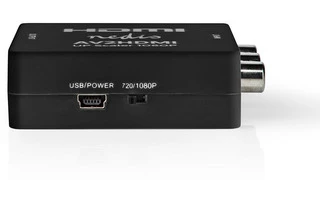 Conversor Vídeo Compuesto a HDMI™ - Unidireccional - 3x RCA (RWY) - Salida HDMI