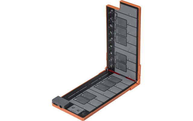 Korg nanoKEY Fold Lava Orange